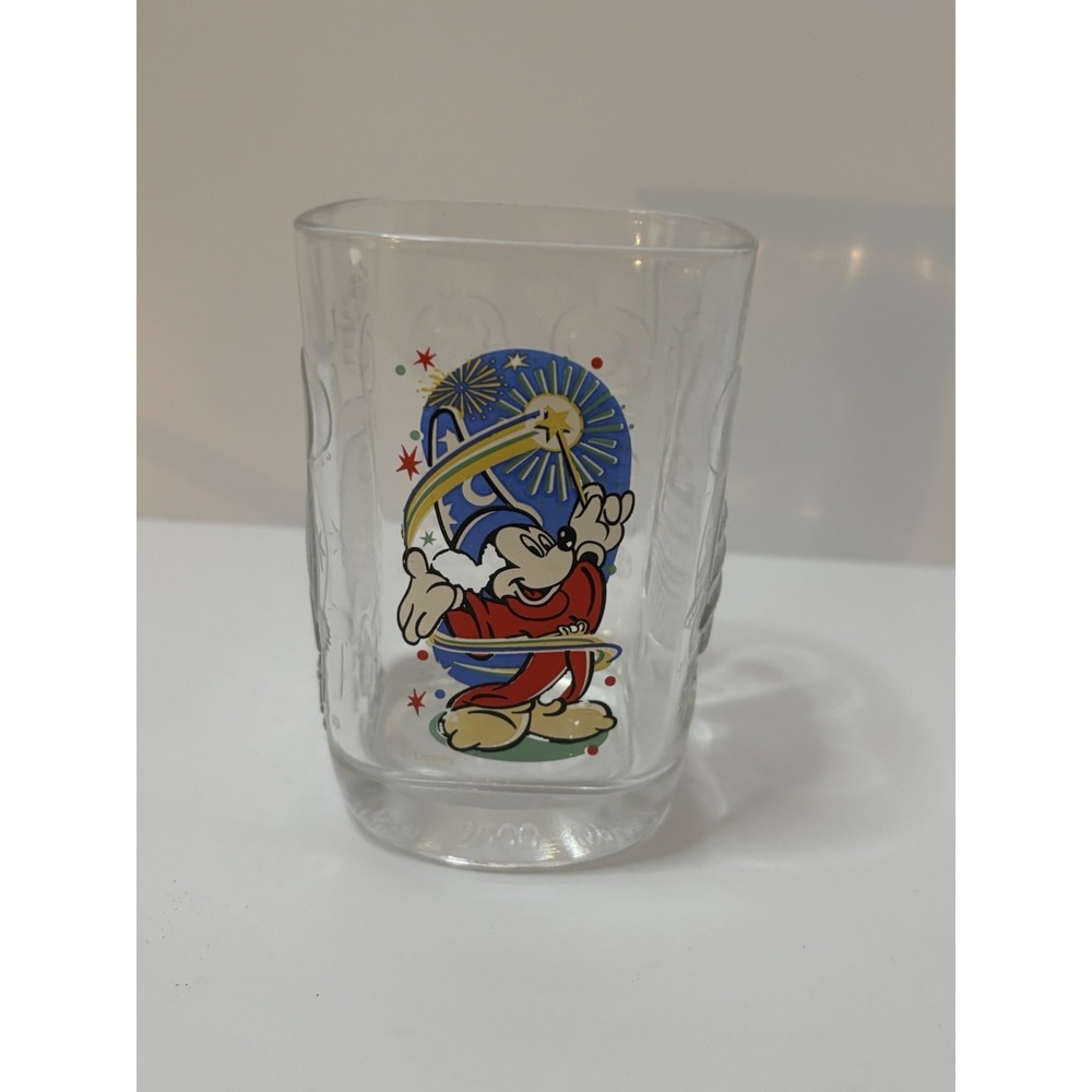 McDonald's‎ 2000 Mickey Mouse Glass Walt Disney World EPCOT VINTAGE COLLECTIBLE